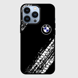 Чехол для iPhone 13 Pro BMW : автомобильные текстуры шин, цвет: 3D-черный