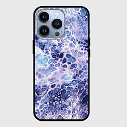 Чехол для iPhone 13 Pro Абстракция текстура воды и мрамора, цвет: 3D-черный