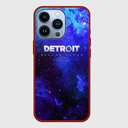 Чехол для iPhone 13 Pro Detroit become human space, цвет: 3D-красный