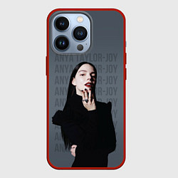 Чехол для iPhone 13 Pro Actress - Anya Taylor Joy, цвет: 3D-красный