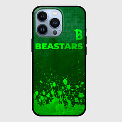 Чехол iPhone 13 Pro Beastars - green gradient посередине