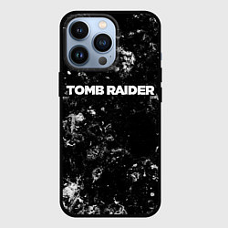 Чехол для iPhone 13 Pro Tomb Raider black ice, цвет: 3D-черный