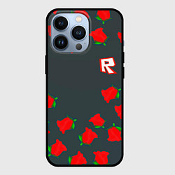 Чехол для iPhone 13 Pro Roblox rose, цвет: 3D-черный