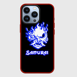 Чехол для iPhone 13 Pro Samurai logo ghost, цвет: 3D-красный