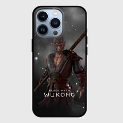 Чехол для iPhone 13 Pro Король обезьян Black Myth Wukong, цвет: 3D-черный