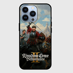 Чехол для iPhone 13 Pro Битва Kingdom come deliverence 2, цвет: 3D-черный