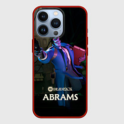 Чехол для iPhone 13 Pro Deadlock Abrams, цвет: 3D-красный