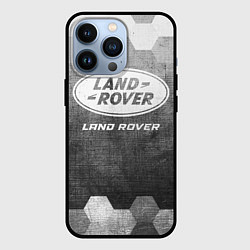Чехол для iPhone 13 Pro Land Rover - grey gradient, цвет: 3D-черный