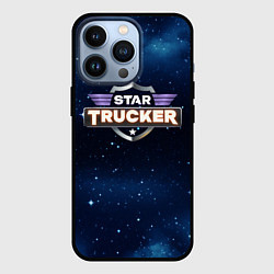 Чехол для iPhone 13 Pro Logo Star Trucker, цвет: 3D-черный
