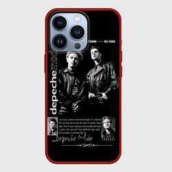 Чехол для iPhone 13 Pro Depeche Mode Black Celebration 1986, цвет: 3D-красный