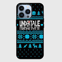 Чехол для iPhone 13 Pro Undertale rpg winter, цвет: 3D-черный