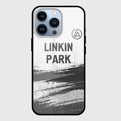 Чехол для iPhone 13 Pro Linkin Park - white gradient посередине, цвет: 3D-черный