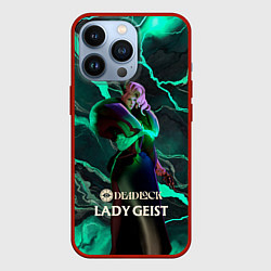 Чехол для iPhone 13 Pro Lady Geist Deadlock, цвет: 3D-красный