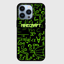 Чехол для iPhone 13 Pro Minecraft символы, цвет: 3D-черный