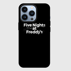 Чехол для iPhone 13 Pro Friday Night Funkin logo, цвет: 3D-черный