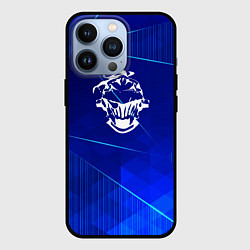 Чехол для iPhone 13 Pro Goblin Slayer blue poly, цвет: 3D-черный