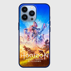 Чехол для iPhone 13 Pro Герои Horizon zero dawn remstered, цвет: 3D-тёмно-синий