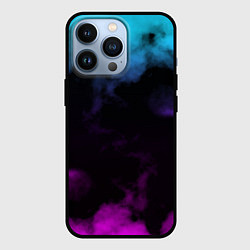 Чехол для iPhone 13 Pro Градиент - дым, цвет: 3D-черный