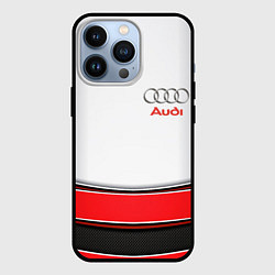 Чехол для iPhone 13 Pro AUDI auto car, цвет: 3D-черный