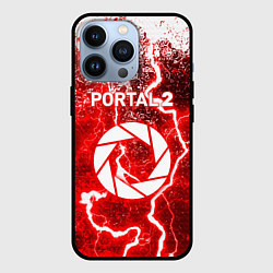 Чехол для iPhone 13 Pro Portal брызги красок шторм, цвет: 3D-черный