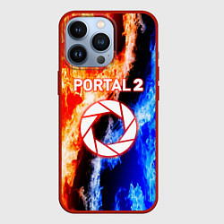 Чехол для iPhone 13 Pro Portal битва огней, цвет: 3D-красный