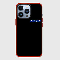 Чехол для iPhone 13 Pro FIAT logo auto, цвет: 3D-красный