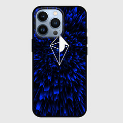 Чехол для iPhone 13 Pro No Mans Sky blue energy, цвет: 3D-черный