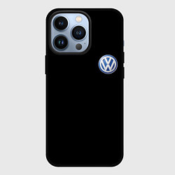 Чехол для iPhone 13 Pro Volkswagen logo auto, цвет: 3D-черный