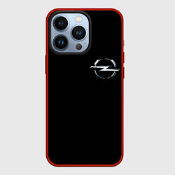 Чехол для iPhone 13 Pro Opel logo auto, цвет: 3D-красный