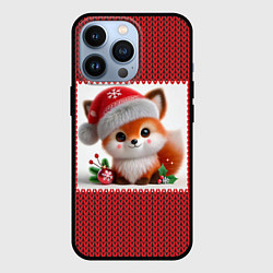 Чехол для iPhone 13 Pro Милый новогодний лесенок ИИ, цвет: 3D-черный