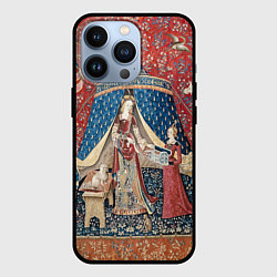 Чехол для iPhone 13 Pro Гобелен из гостиной Гриффиндора, цвет: 3D-черный