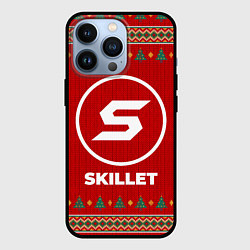 Чехол для iPhone 13 Pro Skillet new year, цвет: 3D-черный