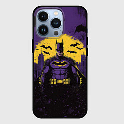 Чехол для iPhone 13 Pro Batman, цвет: 3D-черный