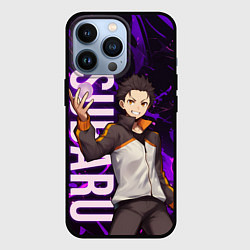 Чехол для iPhone 13 Pro Субару Re:Zero, цвет: 3D-черный
