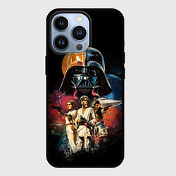 Чехол для iPhone 13 Pro Звездные войны, цвет: 3D-черный