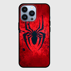 Чехол для iPhone 13 Pro Душа героя: Человек-паук, цвет: 3D-черный