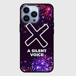 Чехол для iPhone 13 Pro Праздничный A Silent Voice, цвет: 3D-черный