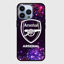 Чехол для iPhone 13 Pro Праздничный Arsenal, цвет: 3D-черный