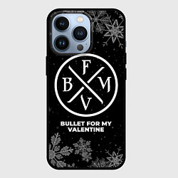 Чехол для iPhone 13 Pro Снежный Bullet For My Valentine, цвет: 3D-черный
