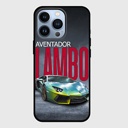 Чехол для iPhone 13 Pro Итальянский суперкар Lambo Aventador, цвет: 3D-черный