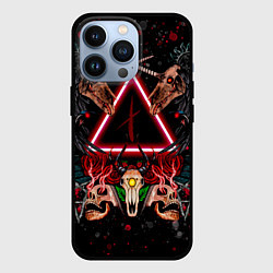 Чехол для iPhone 13 Pro Слепые судьбы, цвет: 3D-черный