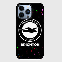 Чехол для iPhone 13 Pro Brighton конфети, цвет: 3D-черный