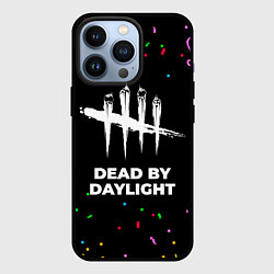 Чехол для iPhone 13 Pro Dead by Daylight конфети, цвет: 3D-черный