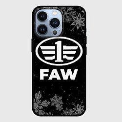 Чехол для iPhone 13 Pro Снежный FAW, цвет: 3D-черный
