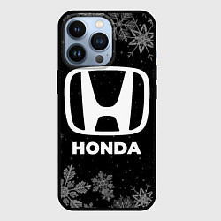 Чехол для iPhone 13 Pro Снежный Honda, цвет: 3D-черный