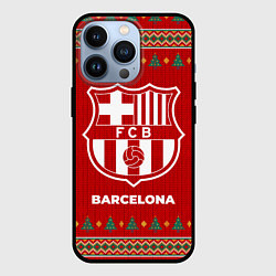 Чехол для iPhone 13 Pro Barcelona new year, цвет: 3D-черный