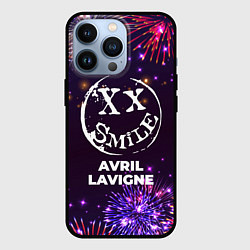 Чехол для iPhone 13 Pro Праздничный Avril Lavigne, цвет: 3D-черный
