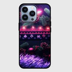 Чехол для iPhone 13 Pro Праздничное настроение, цвет: 3D-черный