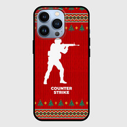 Чехол для iPhone 13 Pro Counter Strike new year, цвет: 3D-черный