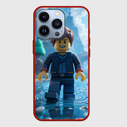 Чехол для iPhone 13 Pro Роблокс человек дождя, цвет: 3D-красный